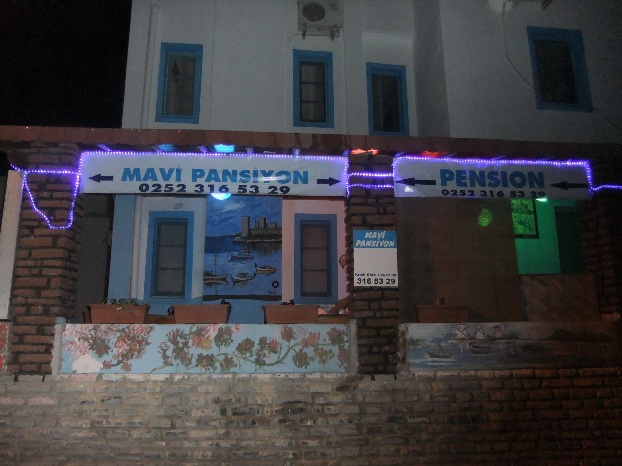 Mavi Pansiyon Bodrum Dış mekan fotoğraf